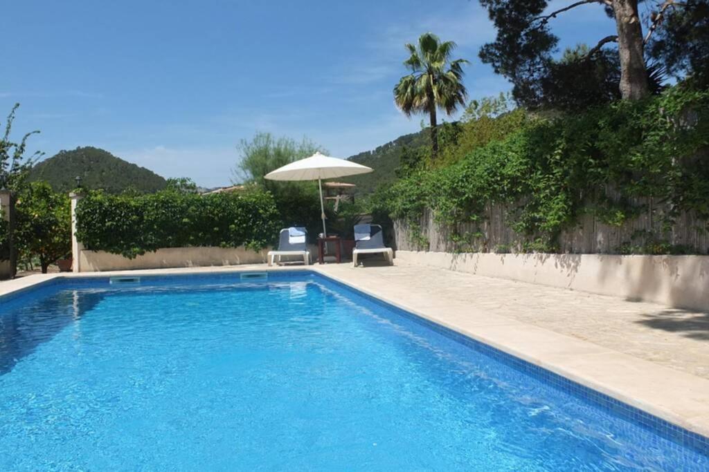 Villa Maria, Bonita Casa Con Jardin Y Piscina Privada En Андрач Экстерьер фото